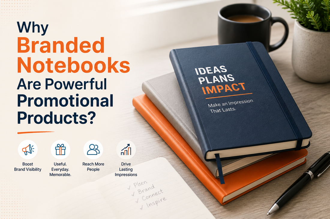 Why Branded Notebooks Are Powerful Promotional Products?