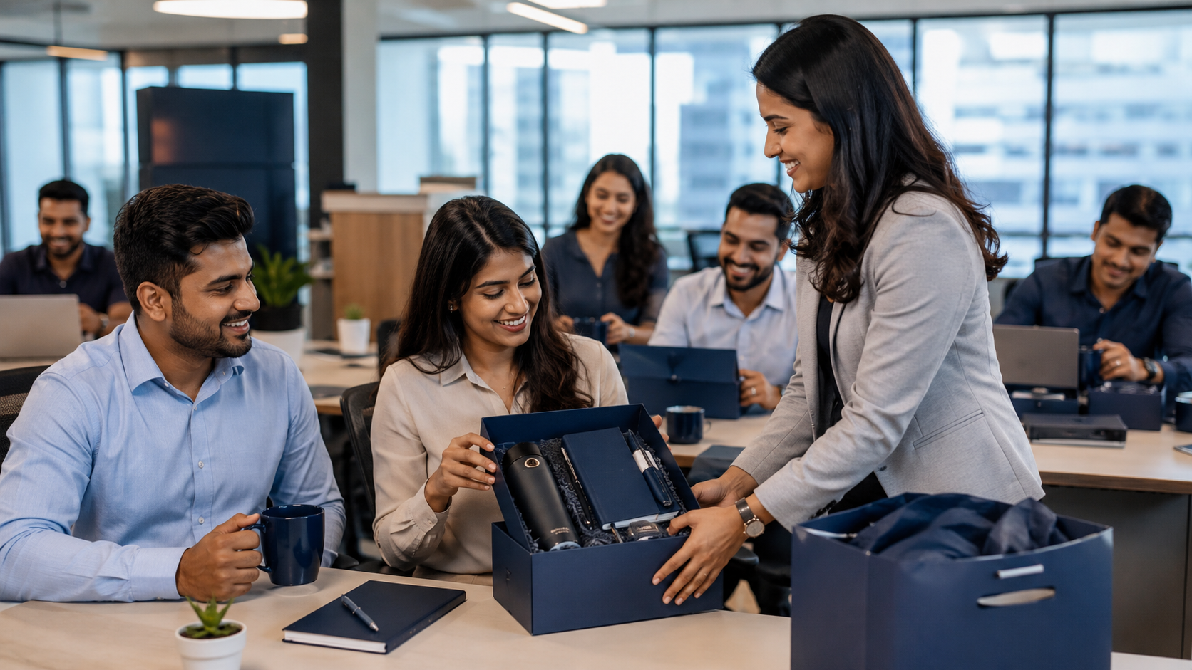 How Custom Printed Gifts Can Boost Employee Engagement and Retention?