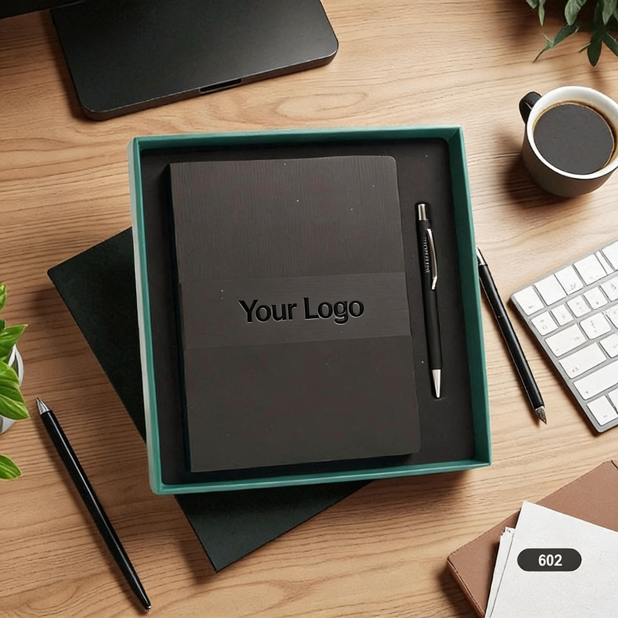 Custom 2 in 1 Corporate Gifting Notebook Set