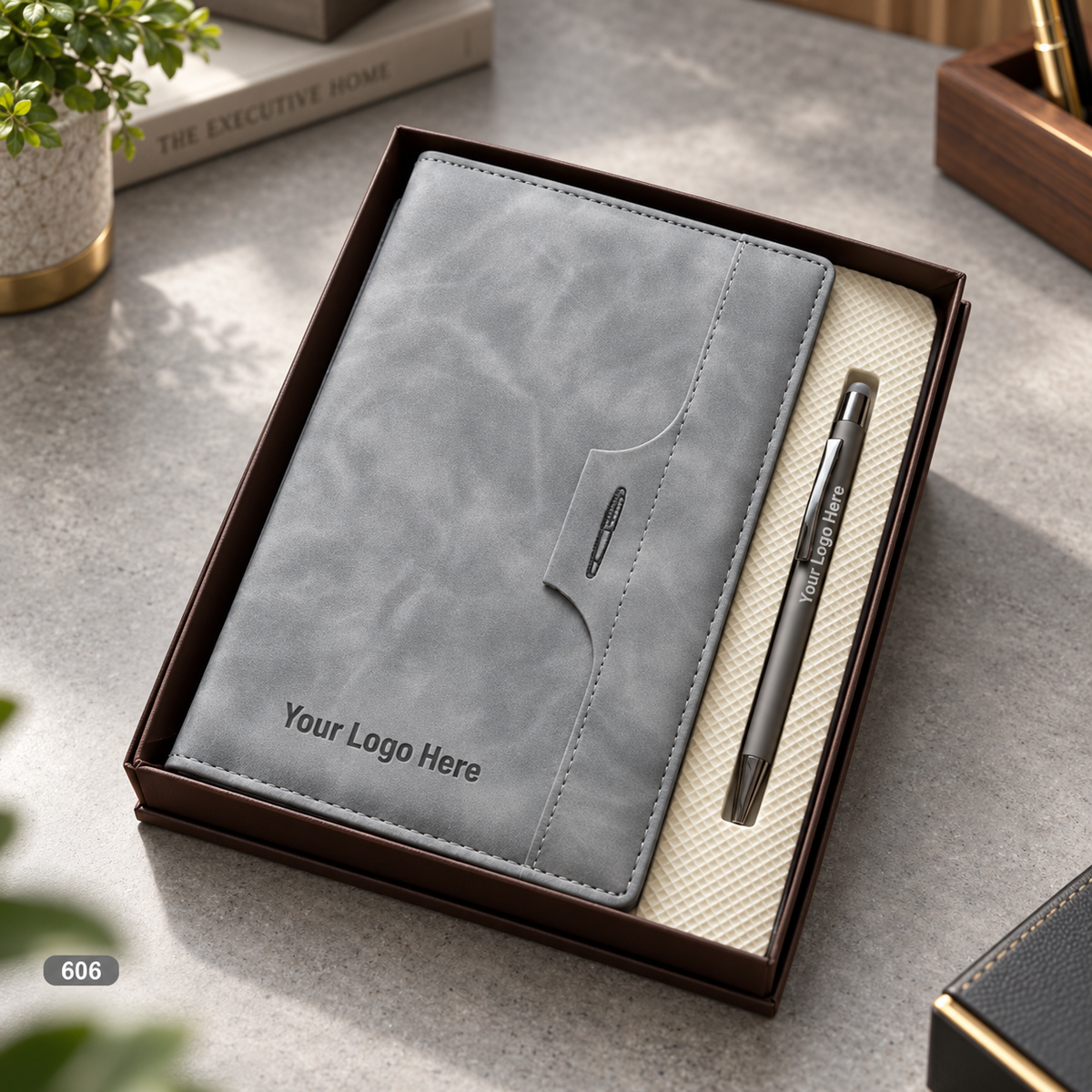 Customized 2-in-1 Notebook & Pen Gift Sets | Corporate Gifting | MOQ 25