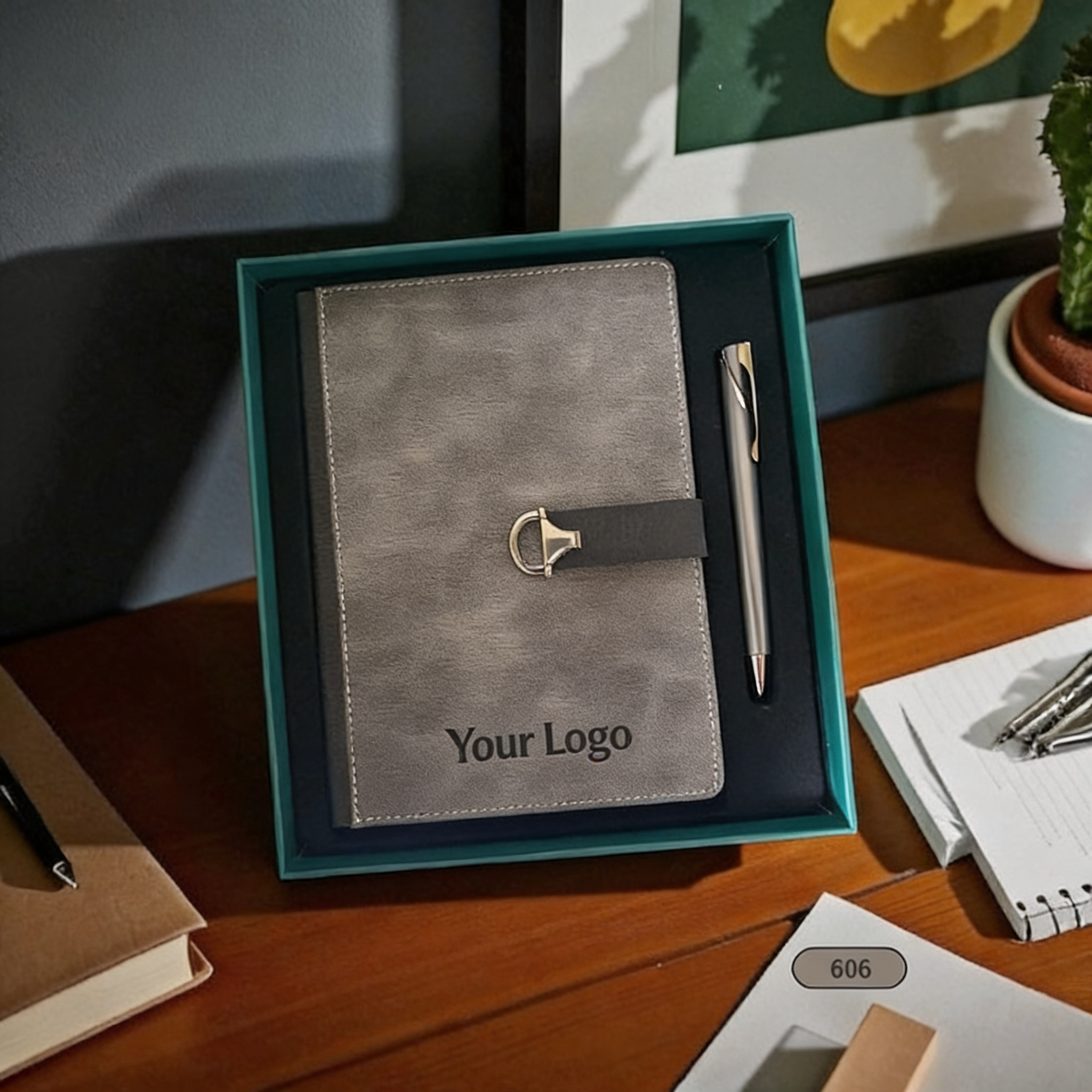 Custom 2 in 1 Corporate Gifting Notebook Set