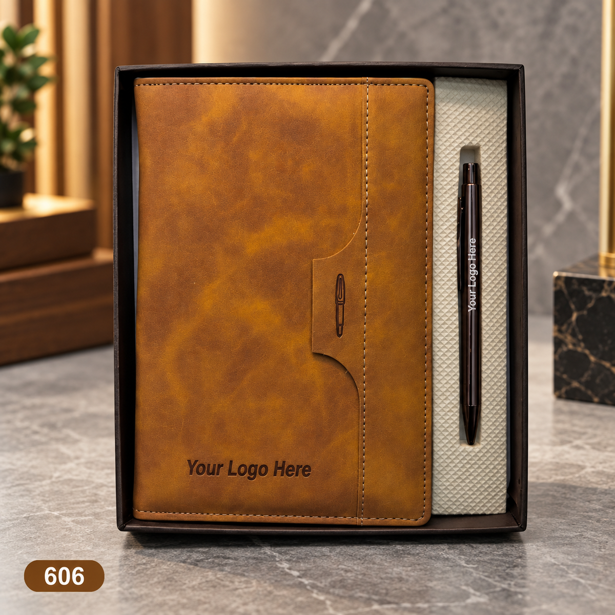 Customized 2-in-1 Notebook & Pen Gift Sets | Corporate Gifting | MOQ 25