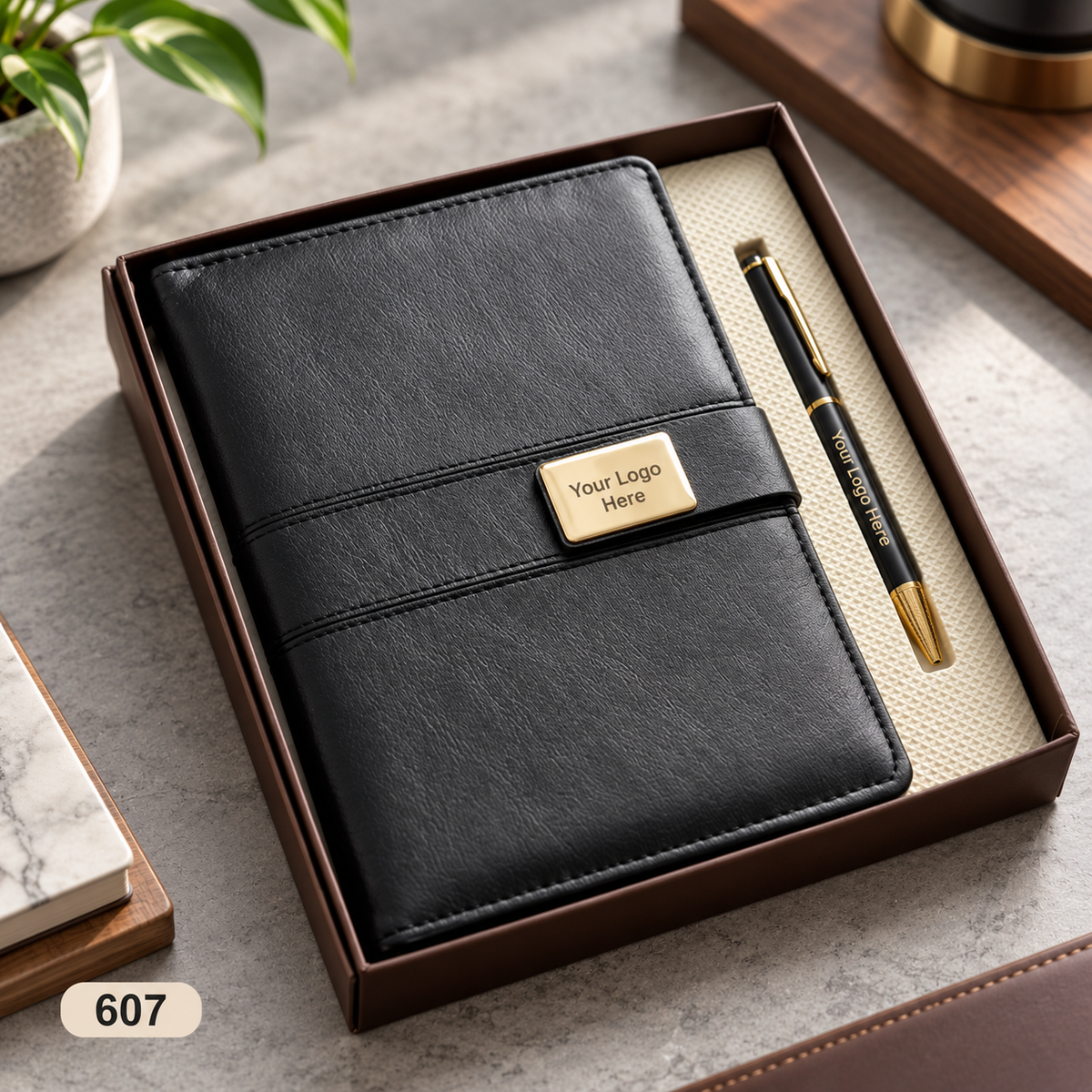 Customized 2-in-1 Notebook & Pen Gift Sets | Corporate Gifting | MOQ 25