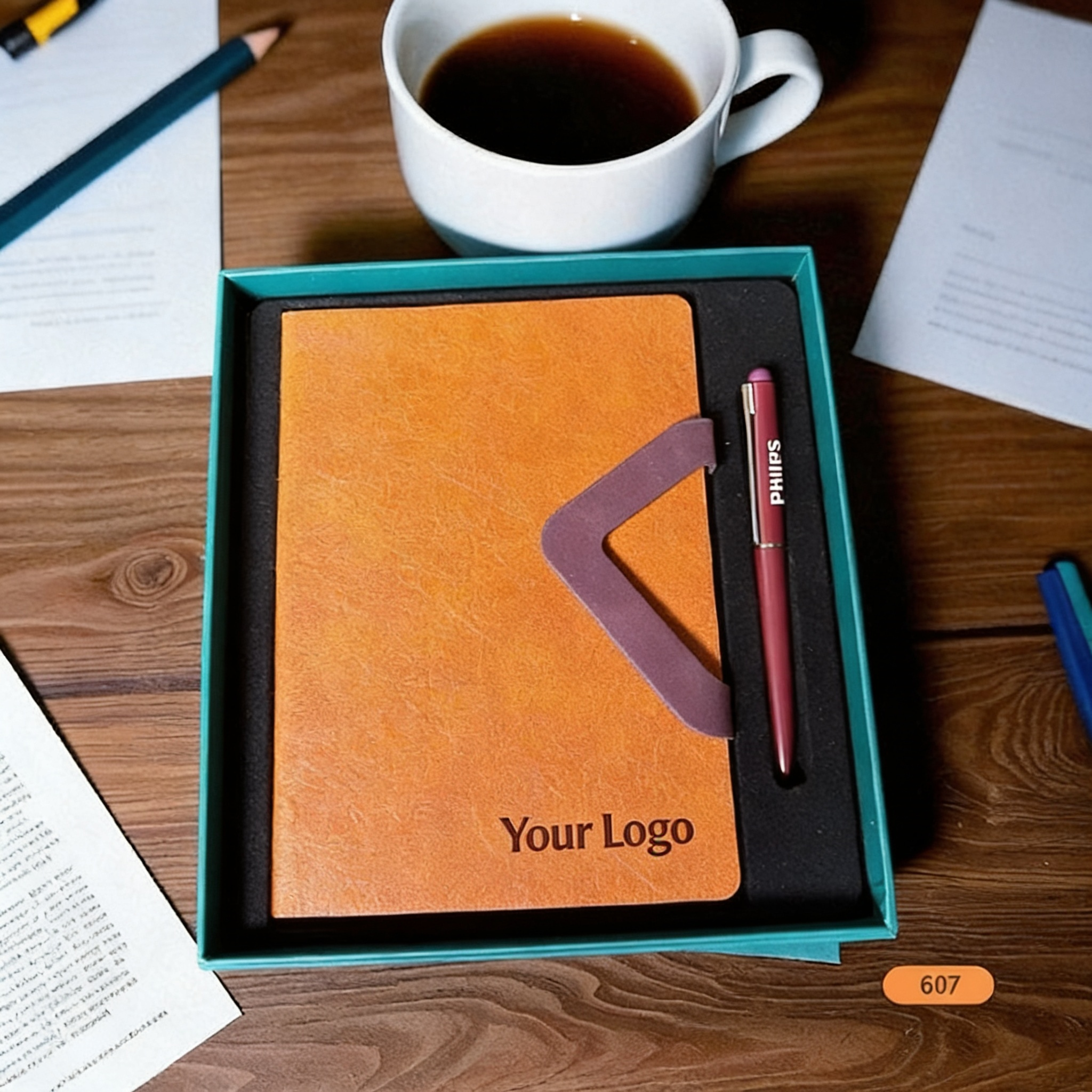 Custom 2 in 1 Corporate Gifting Notebook Set