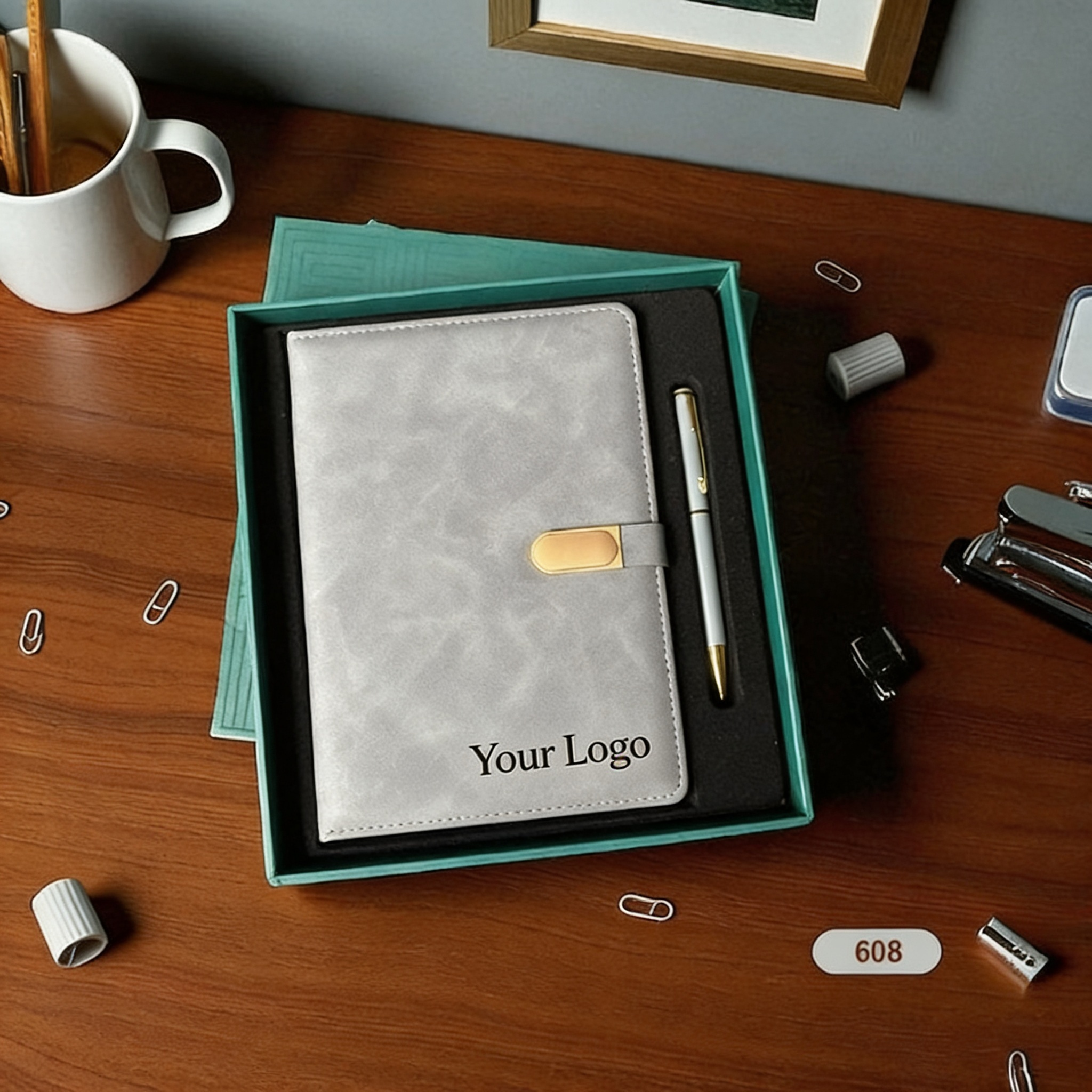 Custom 2 in 1 Corporate Gifting Notebook Set