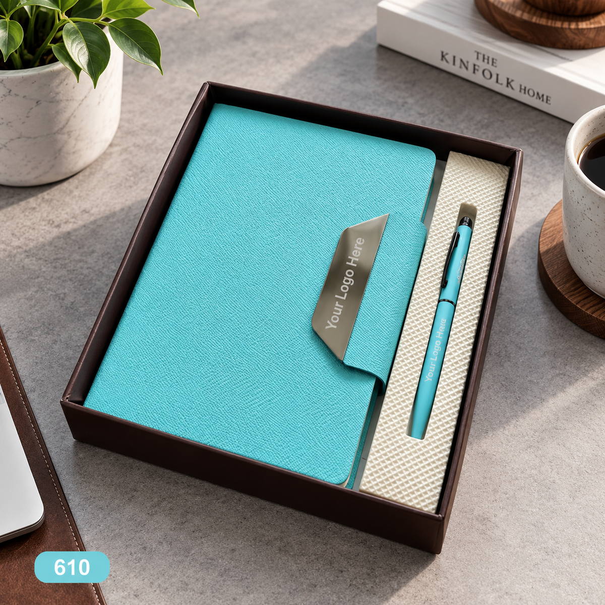 Customized 2-in-1 Notebook & Pen Gift Sets | Corporate Gifting | MOQ 25