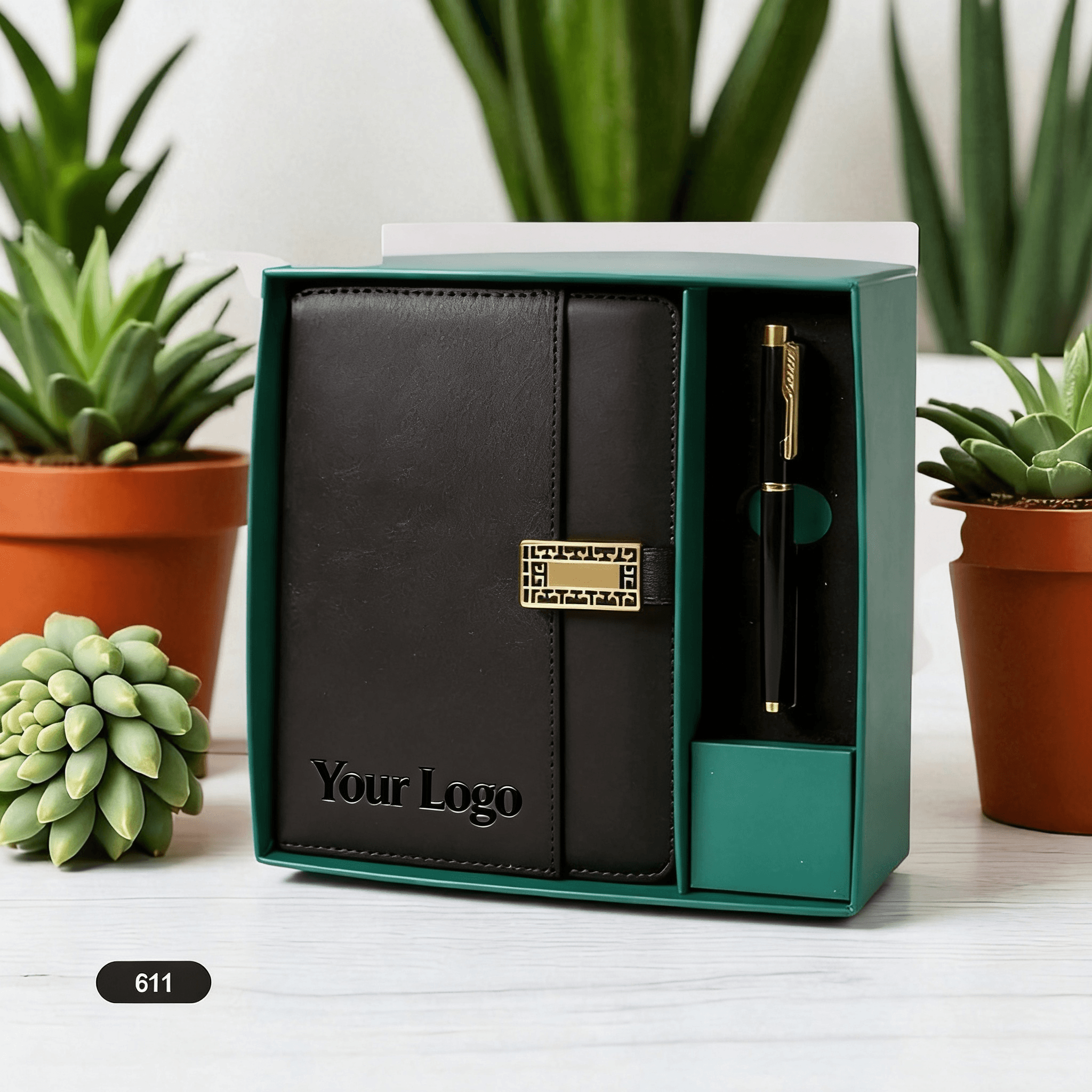 Custom 2 in 1 Corporate Gifting Notebook Set