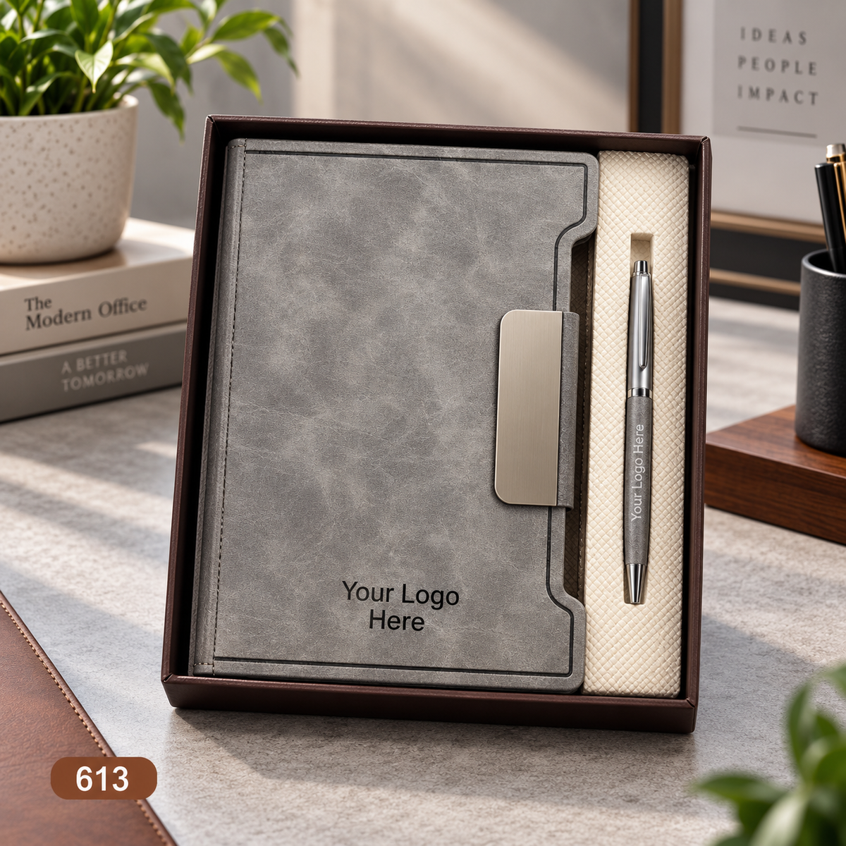 Customized 2-in-1 Notebook & Pen Gift Sets | Corporate Gifting | MOQ 25