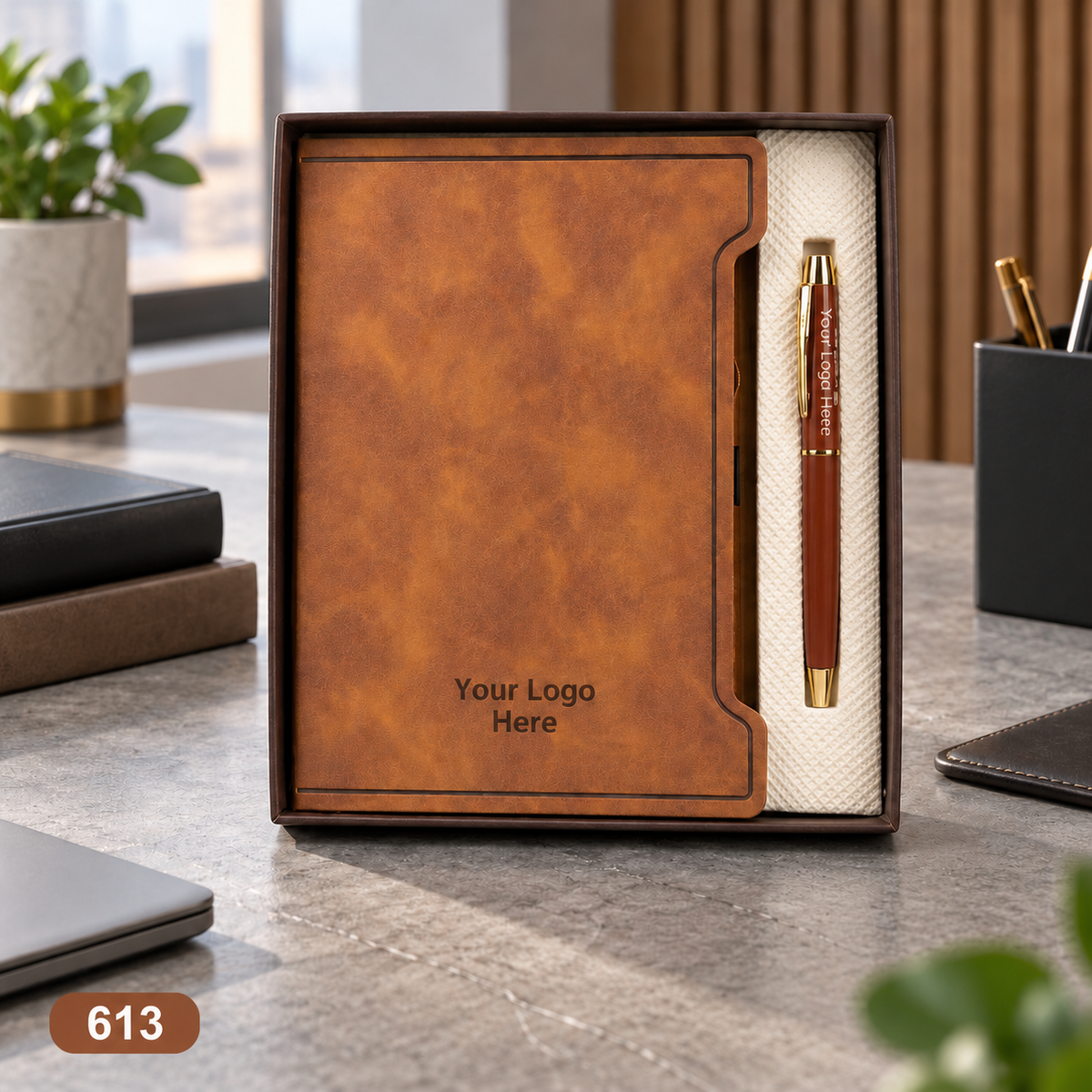 Customized 2-in-1 Notebook & Pen Gift Sets | Corporate Gifting | MOQ 25