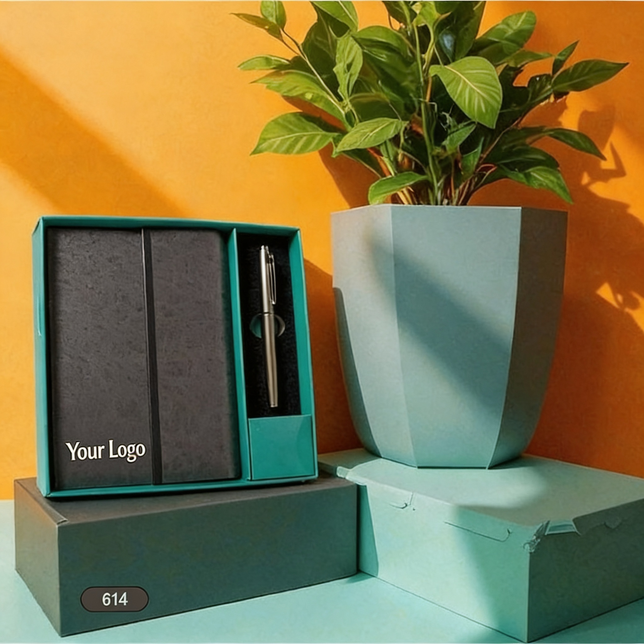 Custom 2 in 1 Corporate Gifting Notebook Set
