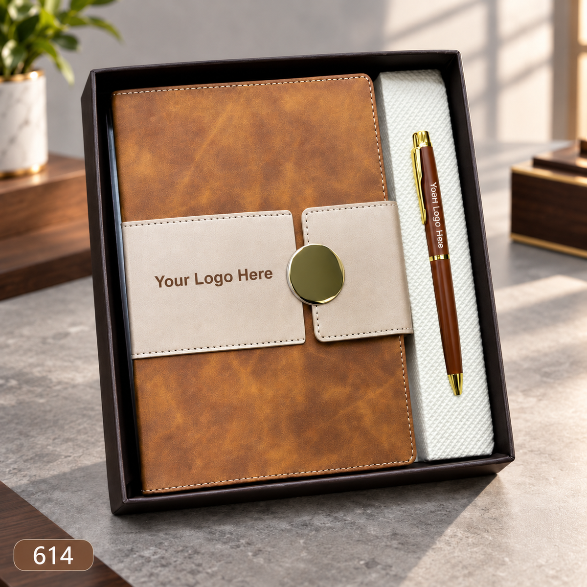 Customized 2-in-1 Notebook & Pen Gift Sets | Corporate Gifting | MOQ 25