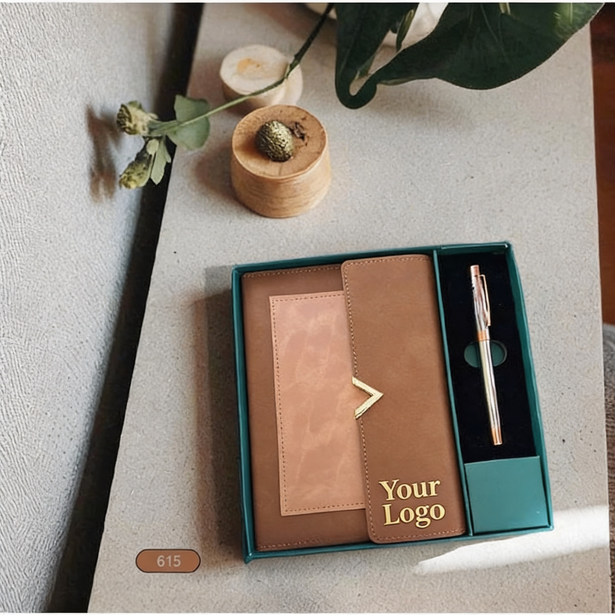 Custom 2 in 1 Corporate Gifting Notebook Set