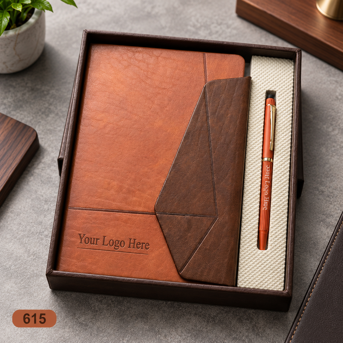 Customized 2-in-1 Notebook & Pen Gift Sets | Corporate Gifting | MOQ 25