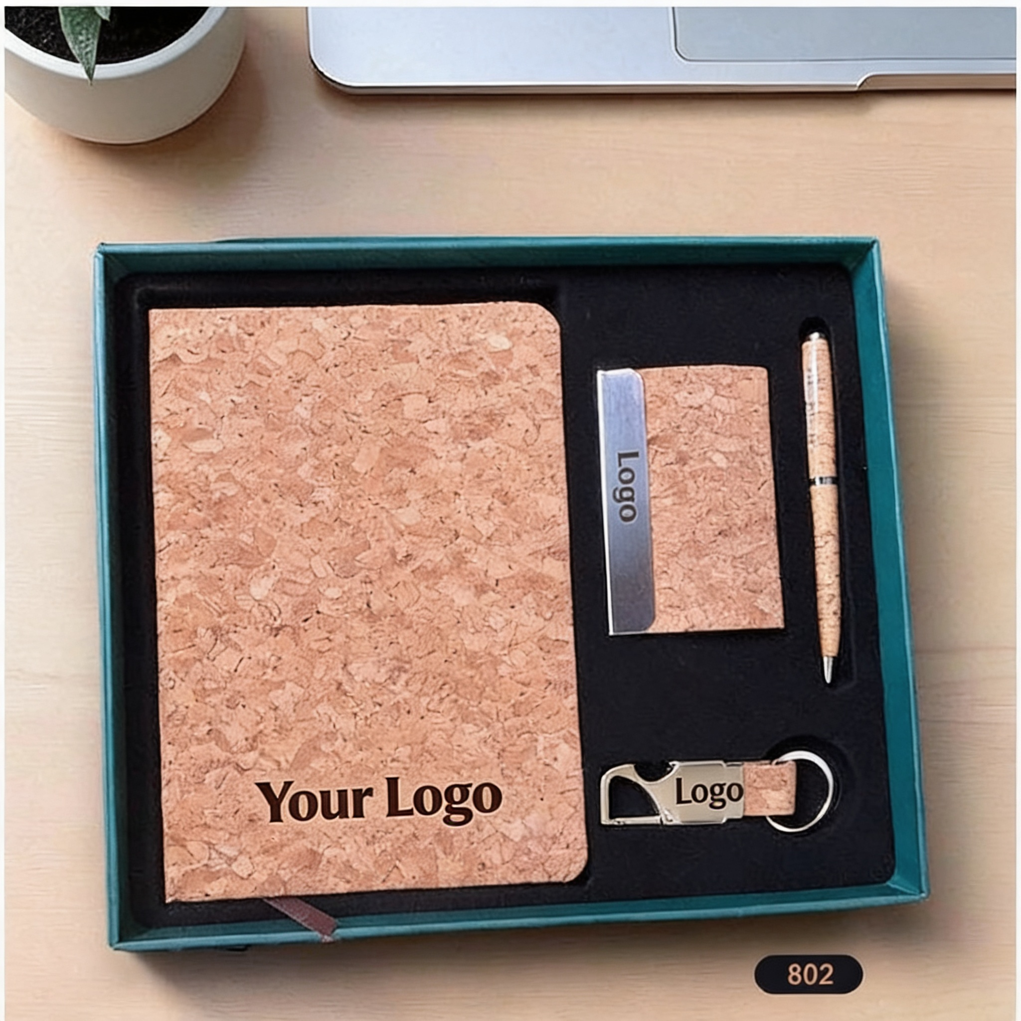Custom 4 in 1 Corporate Gifting Notebook Set