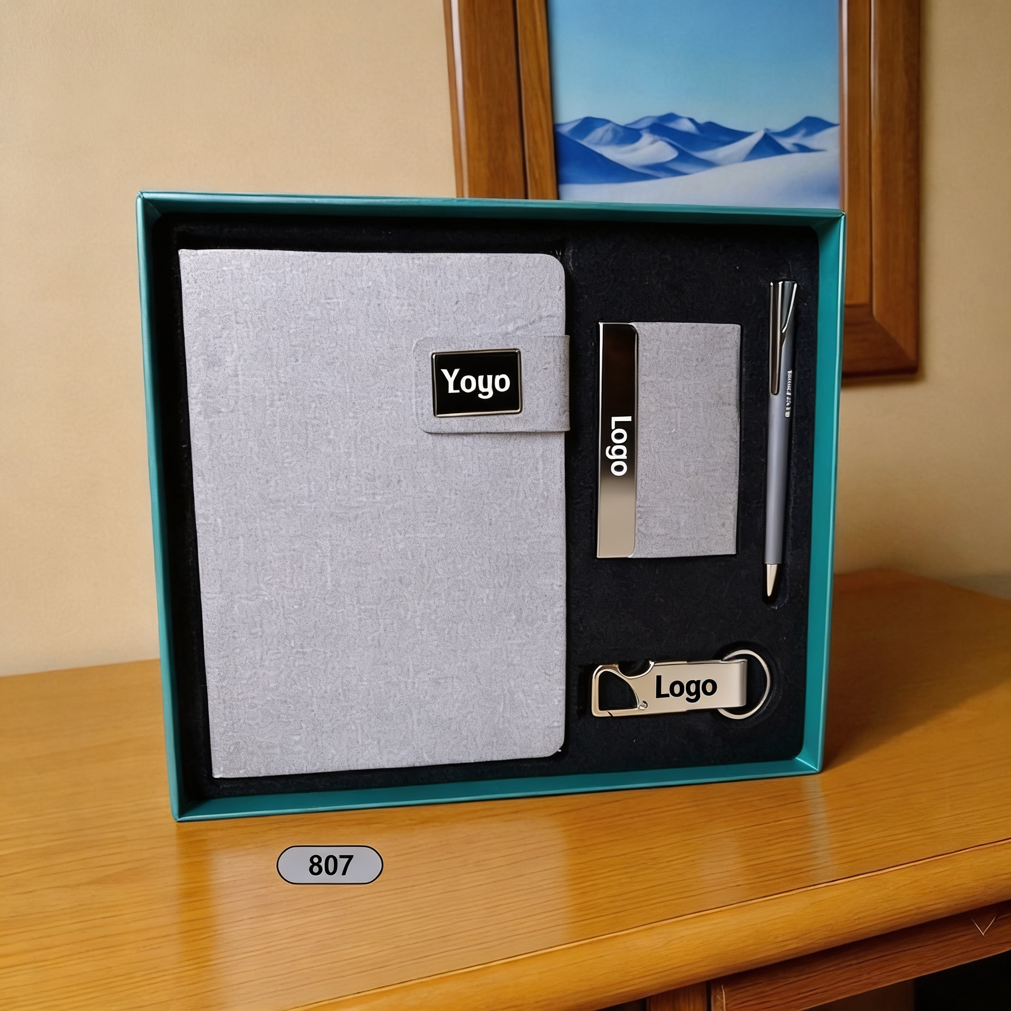 Custom 4 in 1 Corporate Gifting Notebook Set