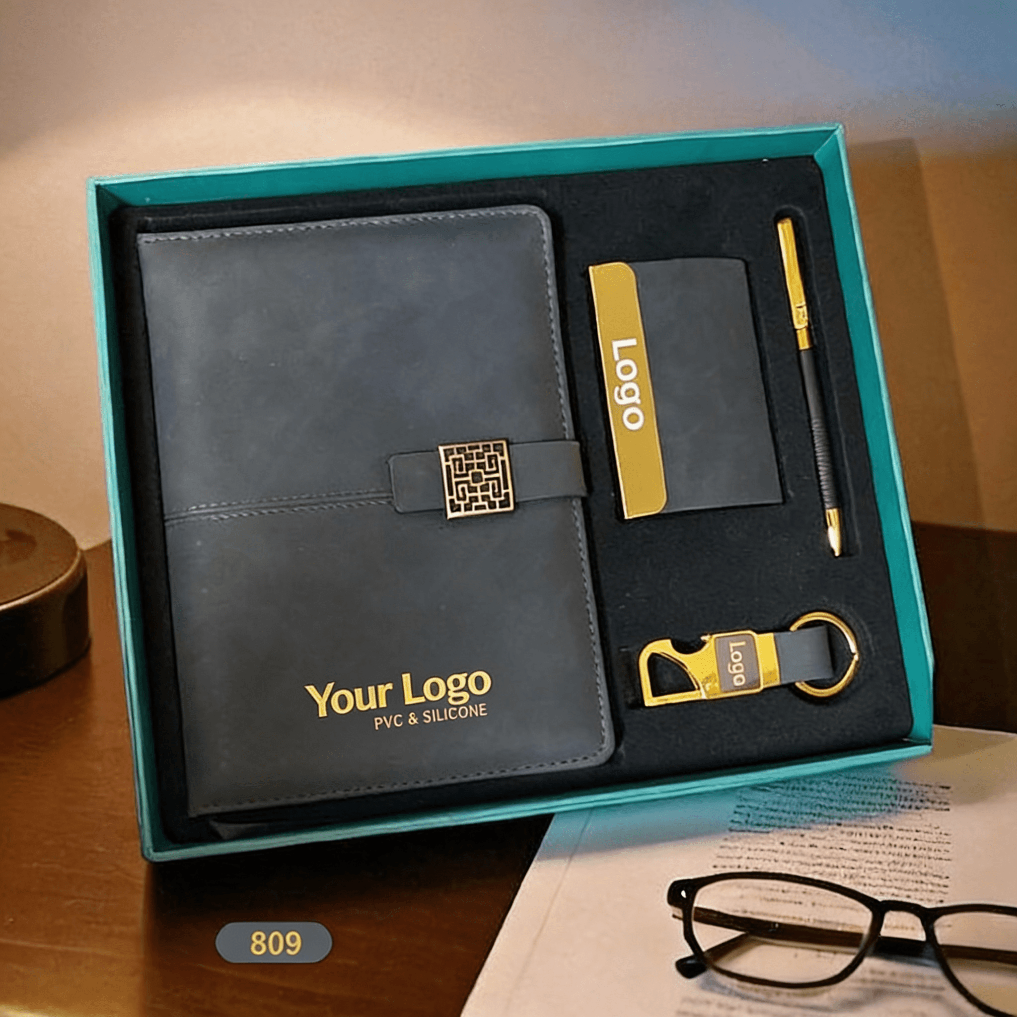 Custom 4 in 1 Corporate Gifting Notebook Set