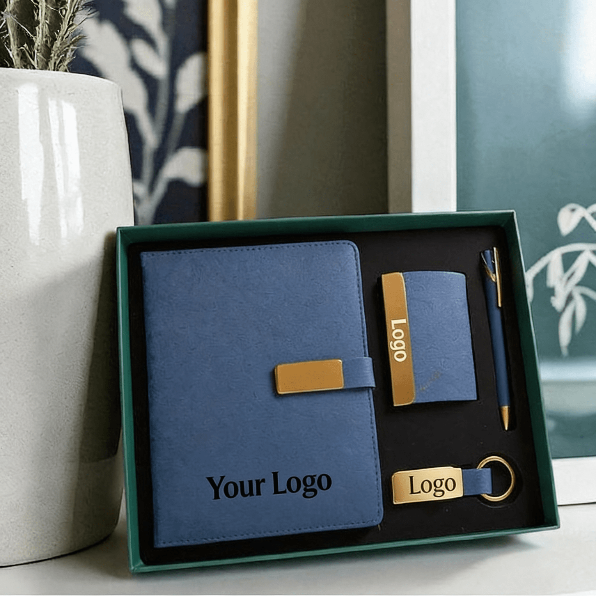 Custom 4 in 1 Corporate Gifting Notebook Set