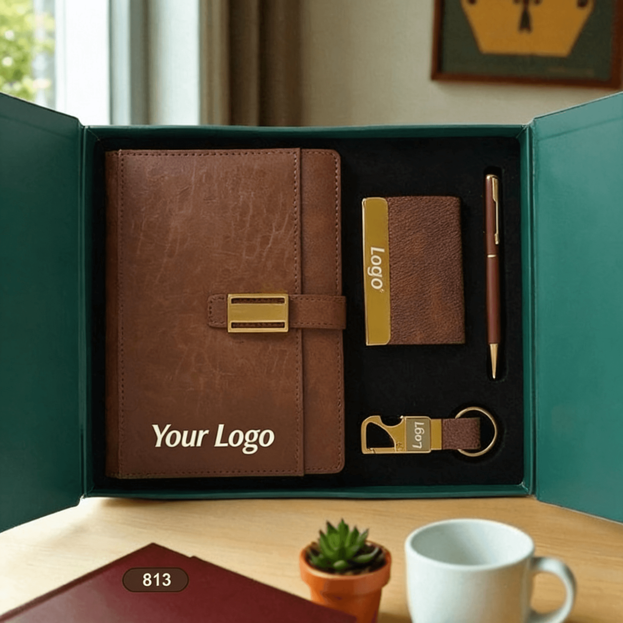 Custom 4 in 1 Corporate Gifting Notebook Set