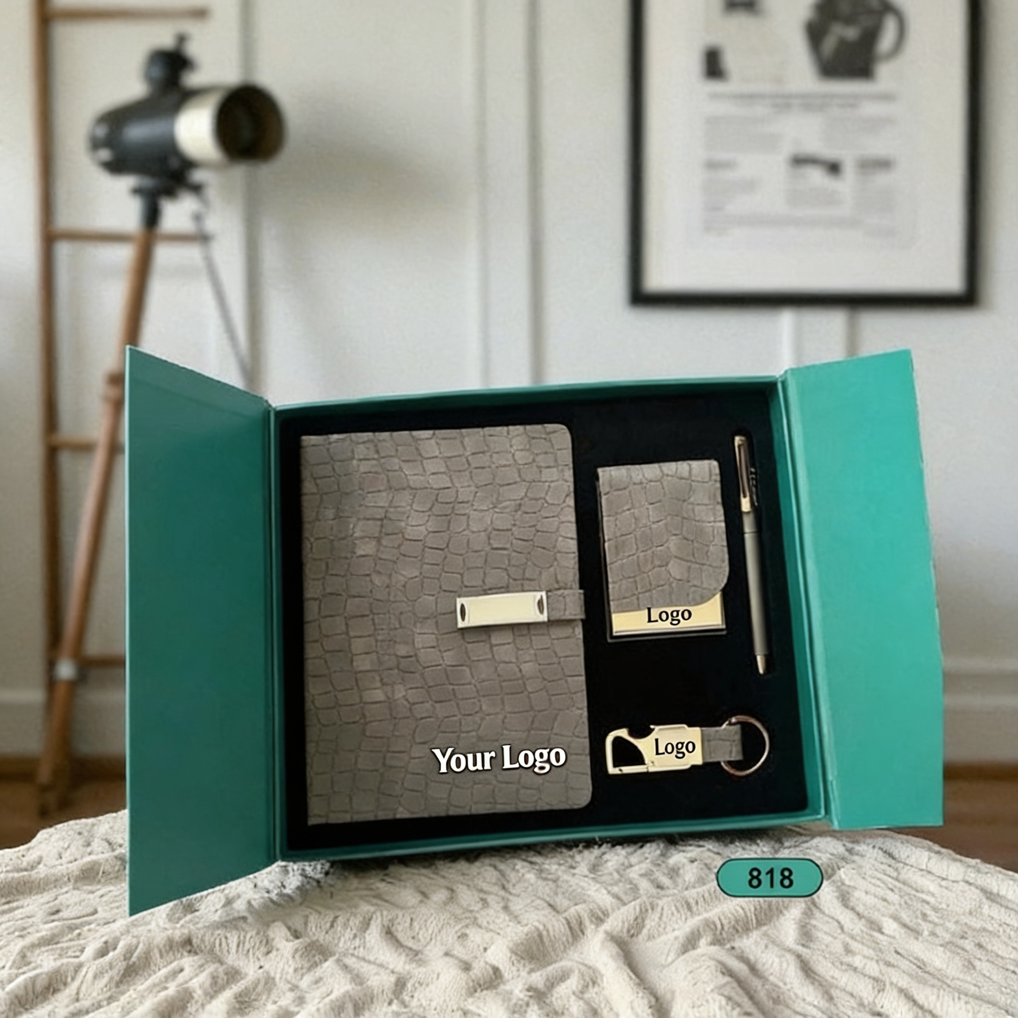 Custom 4 in 1 Corporate Gifting Notebook Set