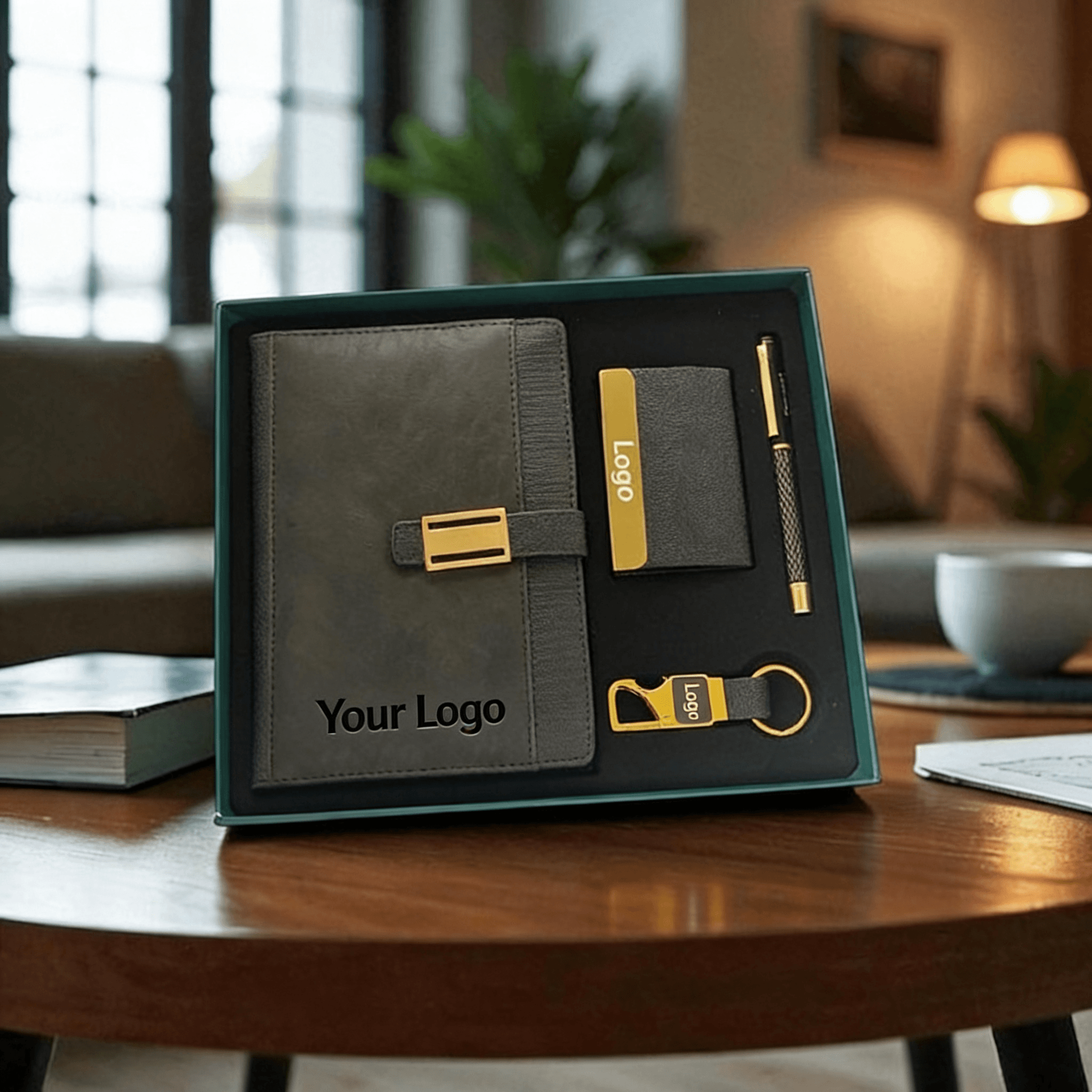 Custom 4 in 1 Corporate Gifting Notebook Set