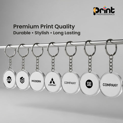 Custom Acrylic Keychains with Logo