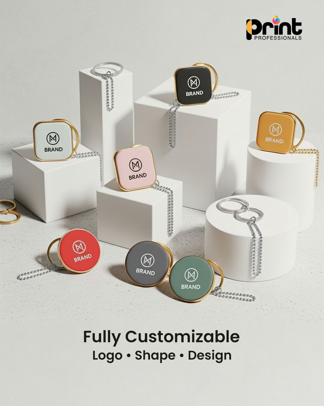 Custom Premium Metal Keychain