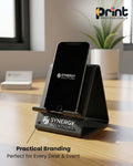 Premium Customized Metal Mobile Stand with Your Company Logo for Corporate Gifting