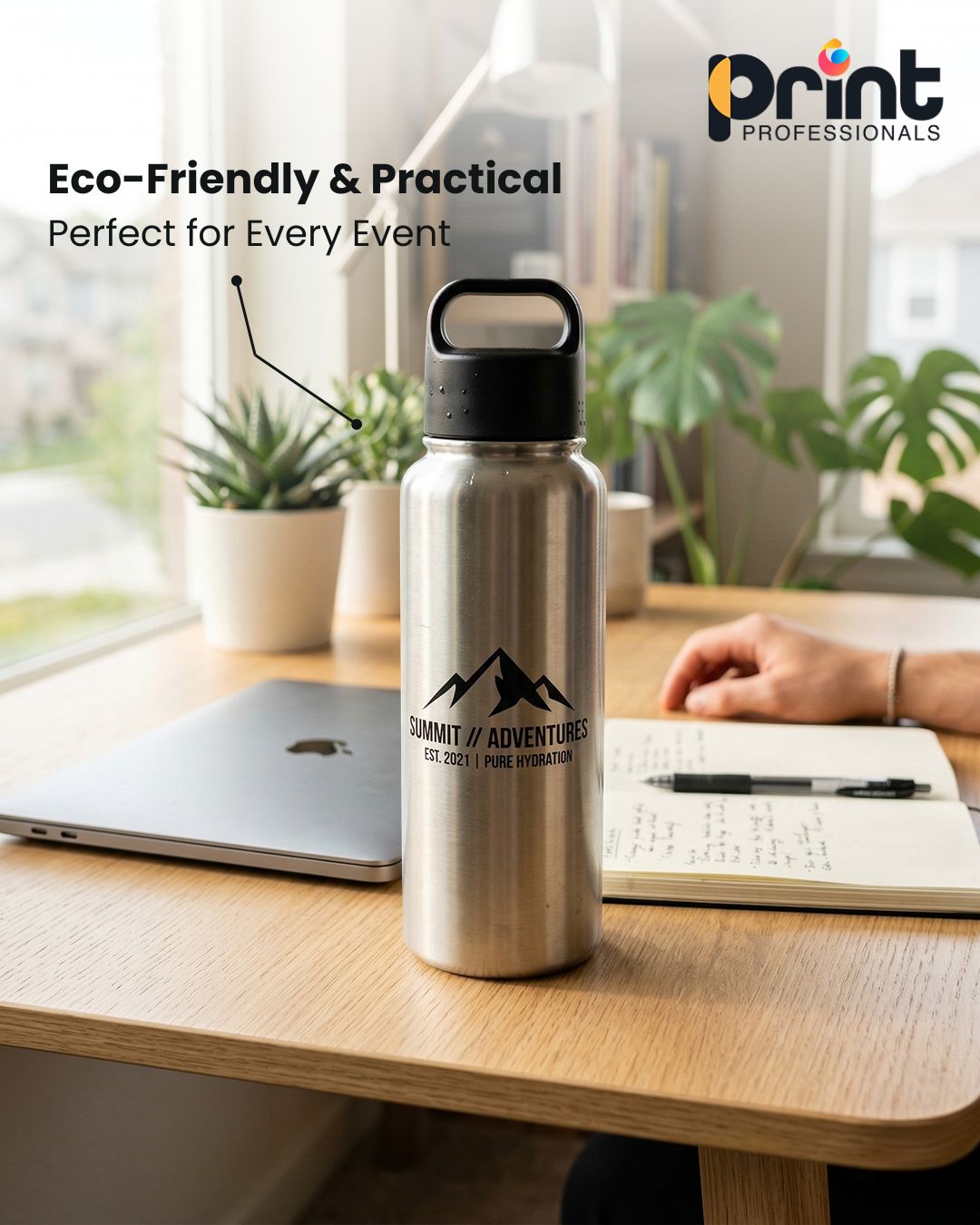 Custom Premium Metal Water Bottles