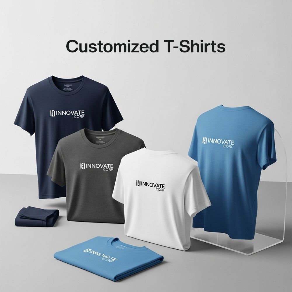 Customized Polo T-Shirt With Your Company Logo