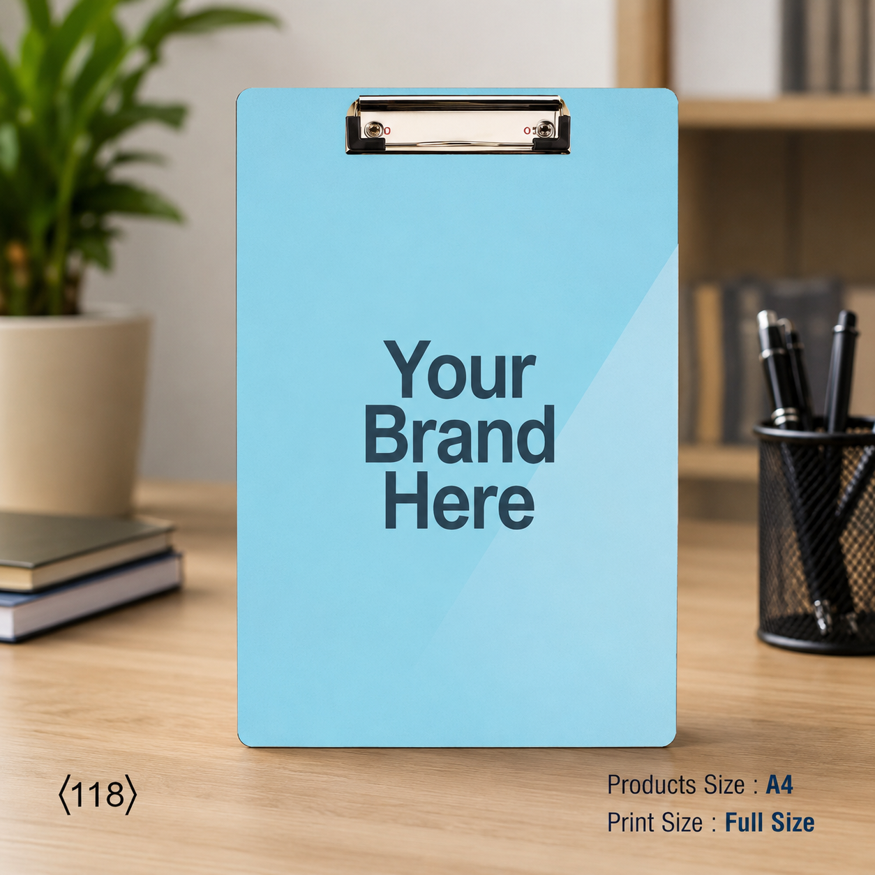 Custom Printed MDF Clipboard for Corporate Branding