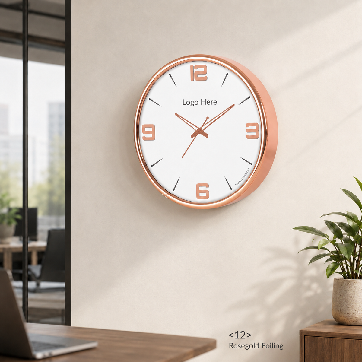 Customized Wall Clocks & Table Clocks with Company Logo