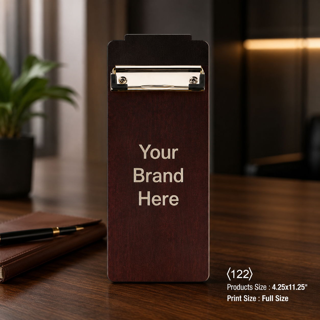 Custom Printed MDF Clipboard for Corporate Branding