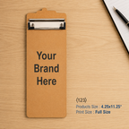 Custom Printed MDF Clipboard for Corporate Branding