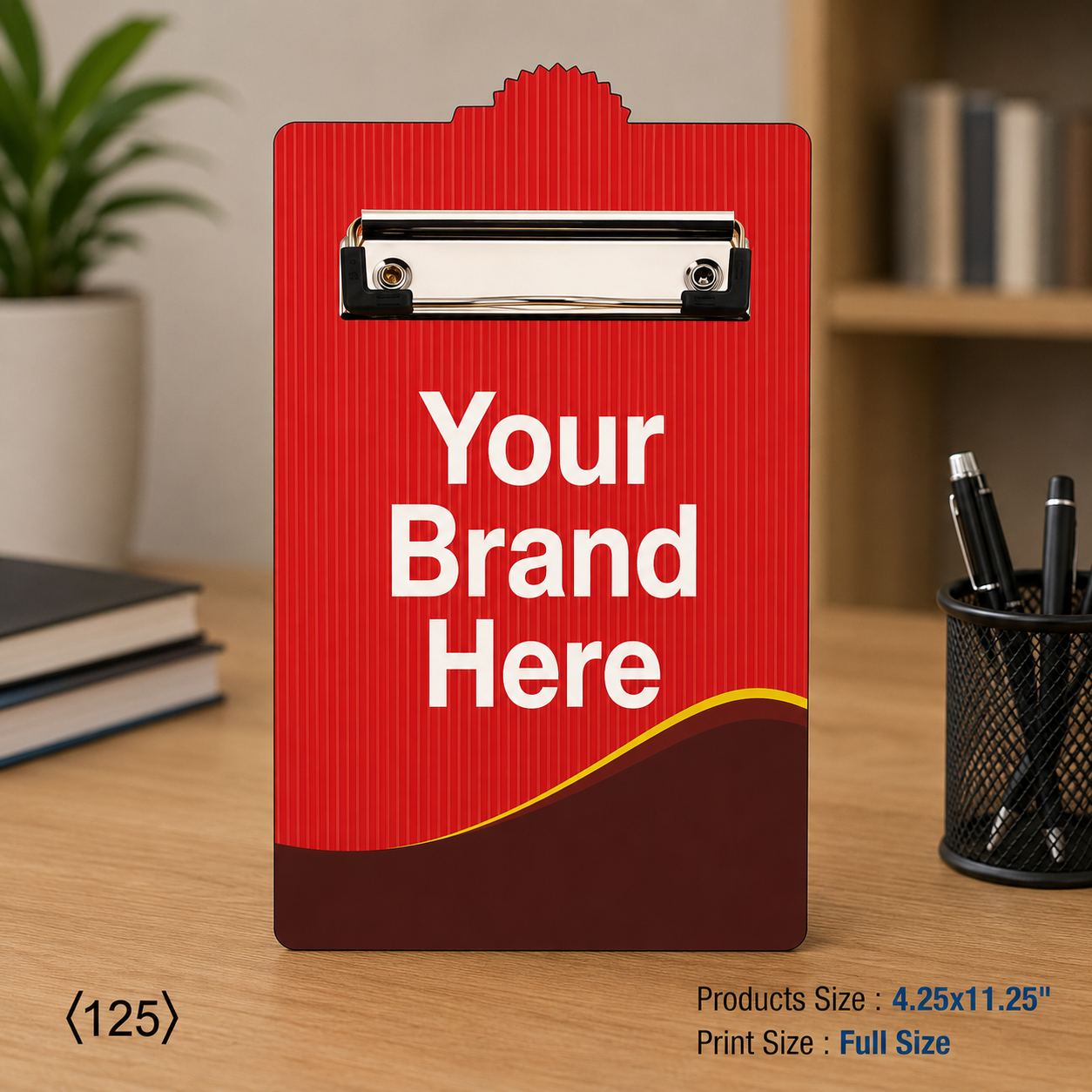 Custom Printed MDF Clipboard for Corporate Branding