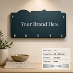 Custom Printed MDF Key Hanger with Logo – Wall-Mounted Promotional Gift