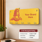 Custom Printed MDF Key Hanger with Logo – Wall-Mounted Promotional Gift