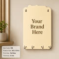 Custom Printed MDF Key Hanger with Logo – Wall-Mounted Promotional Gift
