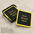Custom Printed Coasters with Logo – MDF & Plastic Promotional Coasters