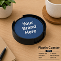 Custom Printed Coasters with Logo – MDF & Plastic Promotional Coasters