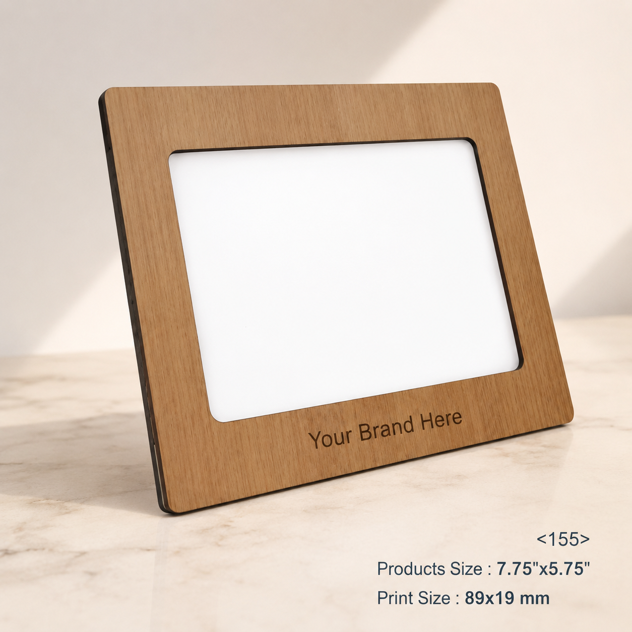 Custom Printed MDF Photo Frame with Logo – Personalised Corporate Gift