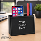 Custom Printed MDF & Plastic Pen Stand with Logo – Personalised Desk Organiser