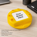 Custom Printed Pen Stand with Mobile Holder