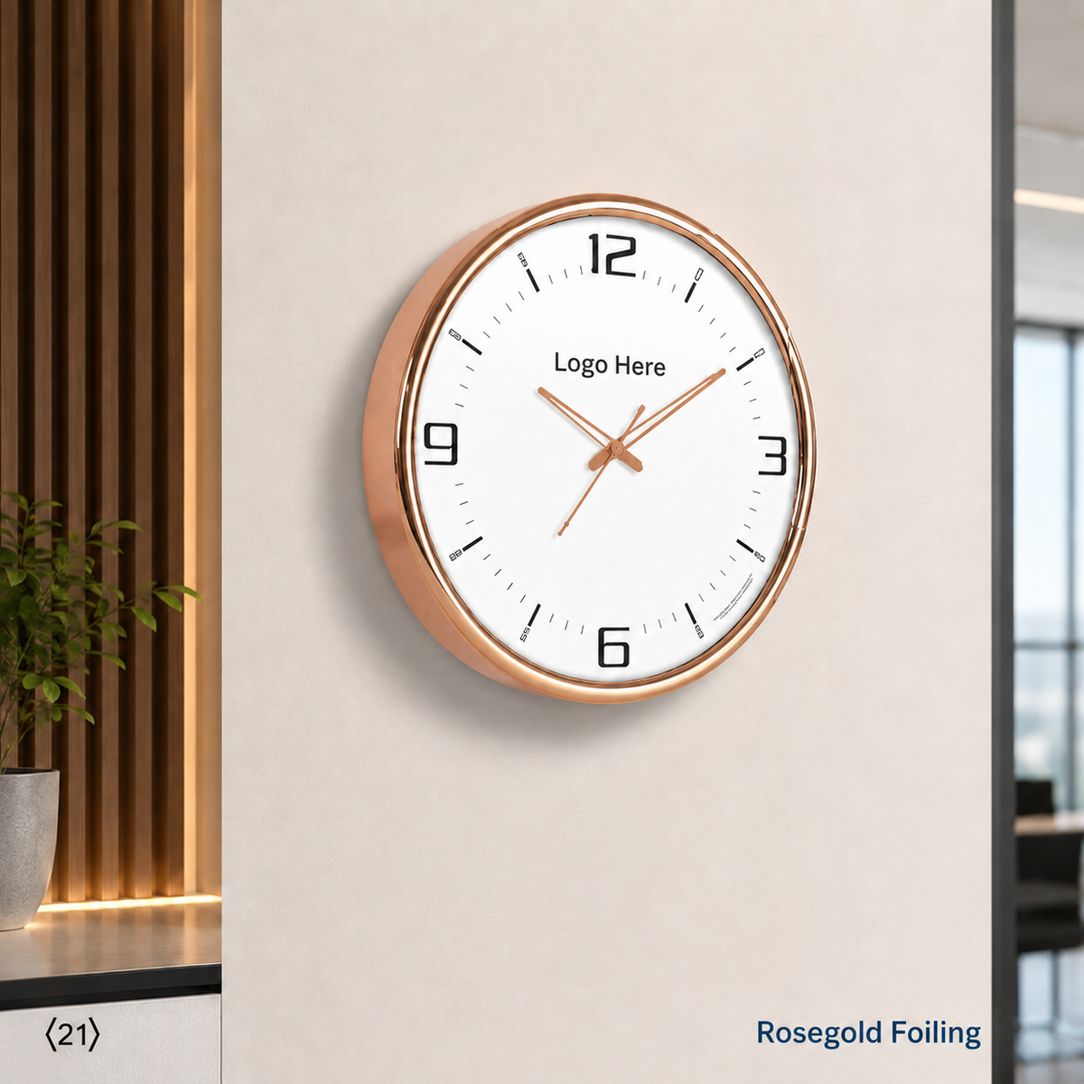 Customized Wall Clocks & Table Clocks with Company Logo