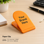 Custom Printed Promotional Paper Clip & Document Holder