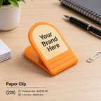Custom Printed Promotional Paper Clip & Document Holder