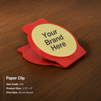 Custom Printed Promotional Paper Clip & Document Holder