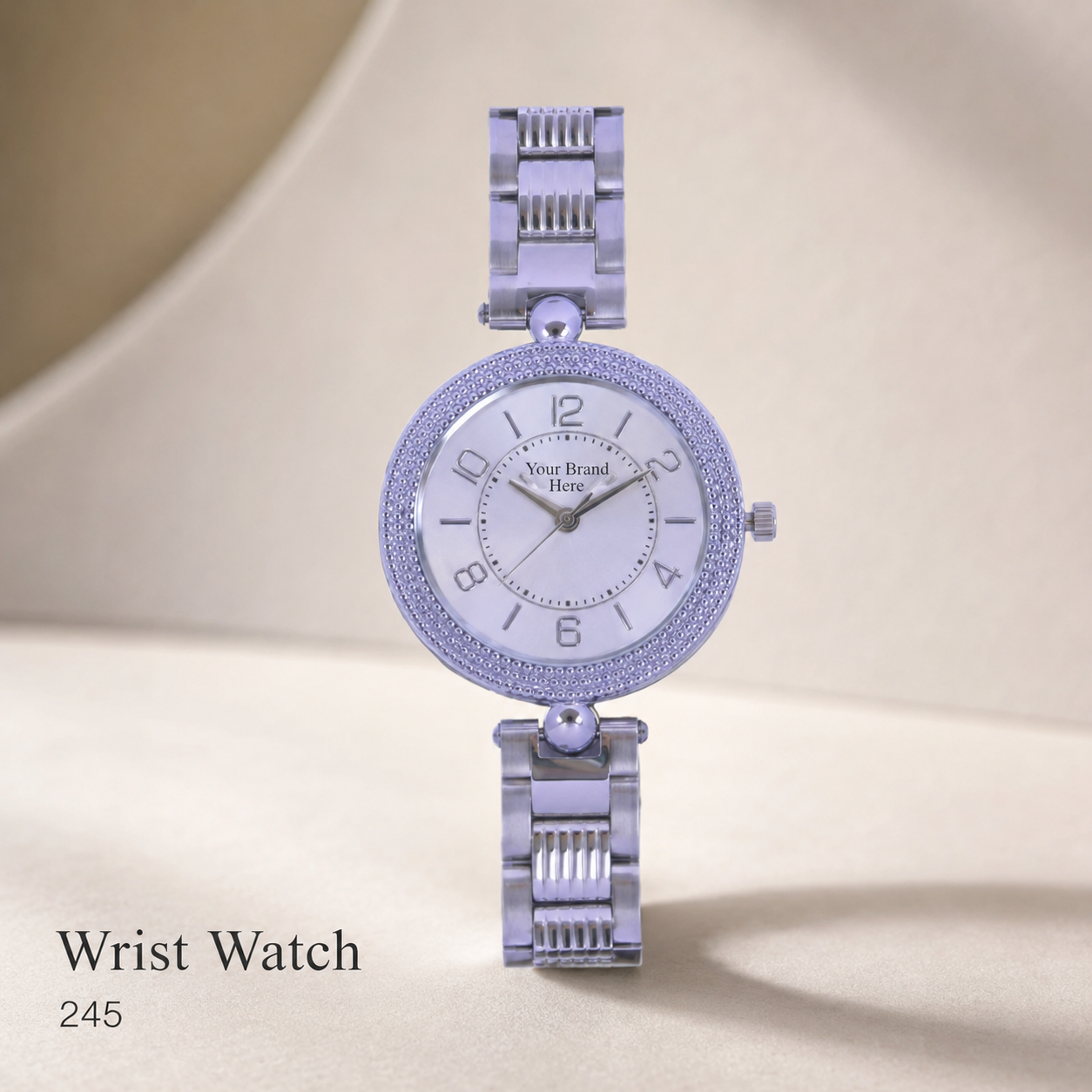 Custom Logo Printed Wrist Watch for Corporate Gifting
