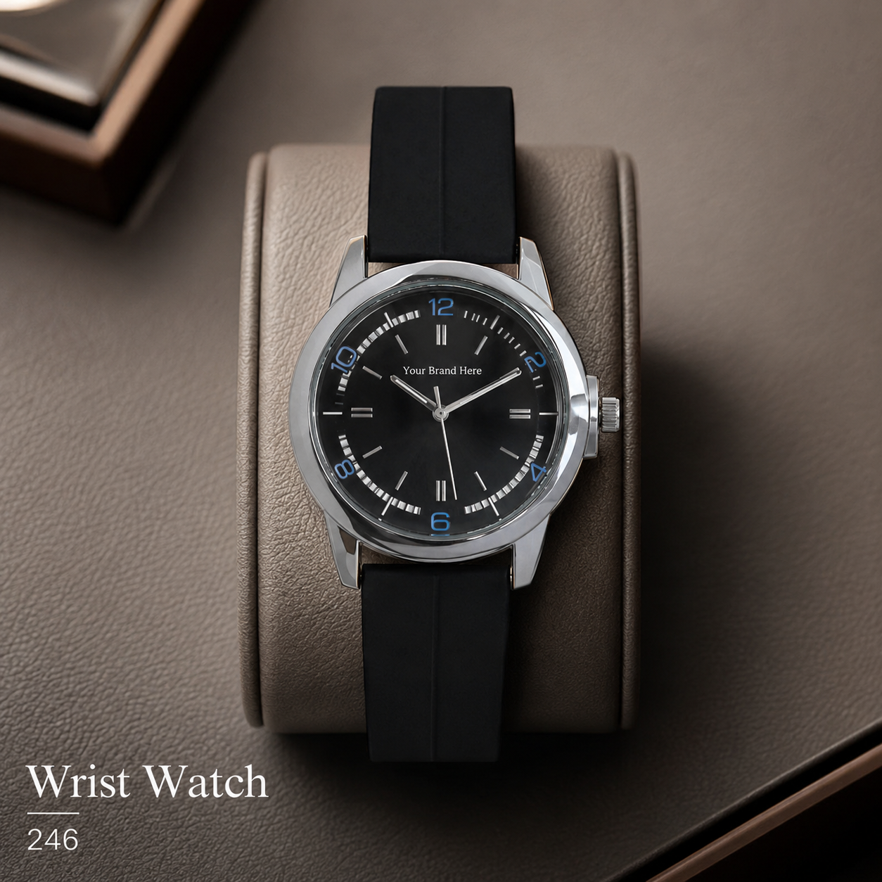 Custom Logo Printed Wrist Watch for Corporate Gifting