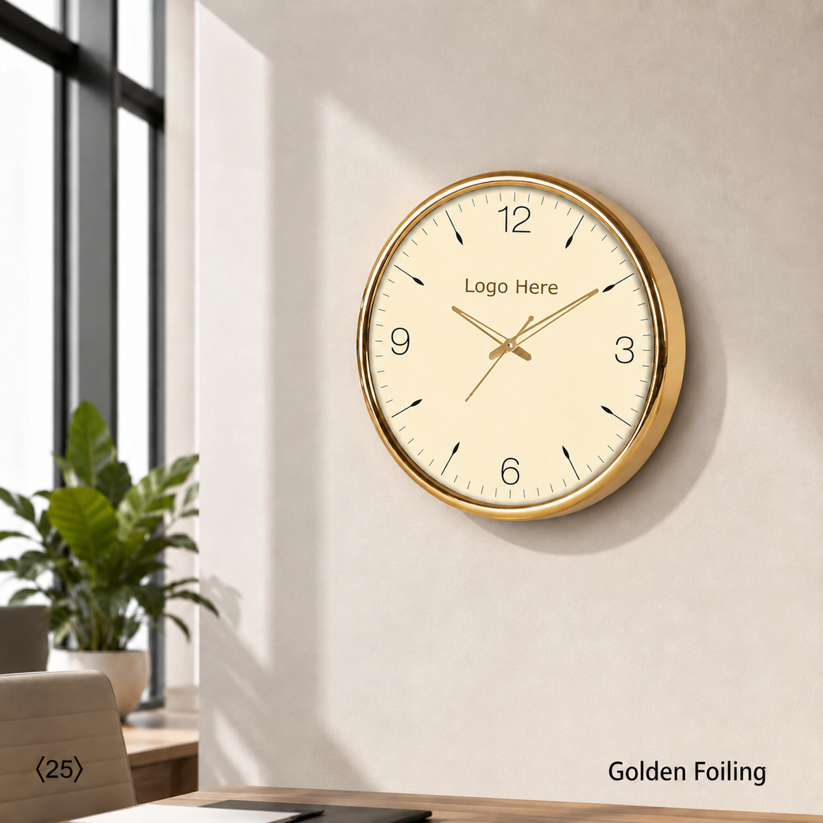 Customized Wall Clocks & Table Clocks with Company Logo