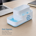 Custom Logo Printed Desk Organizer for Corporate Gifting